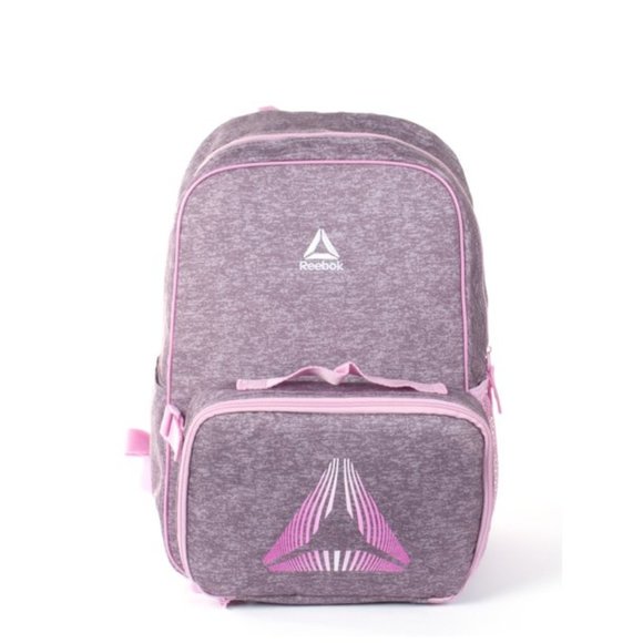 Reebok Handbags - Reebok Purple Scout Backpack with Lunch Box